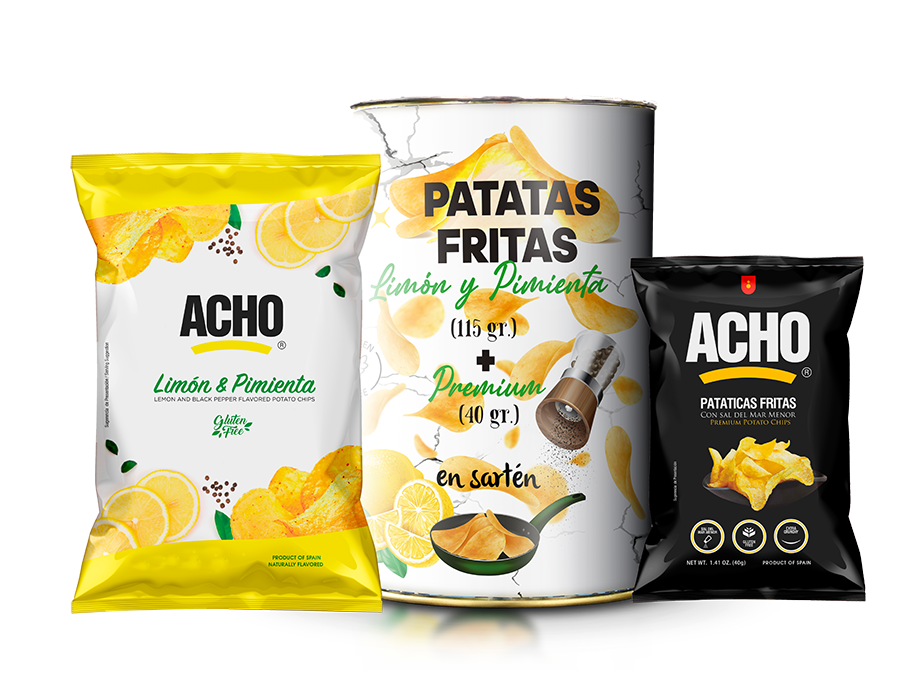 1002 Pattas limon y pimienta 115 gramos y Patata Premium 40 gramos Modificada
