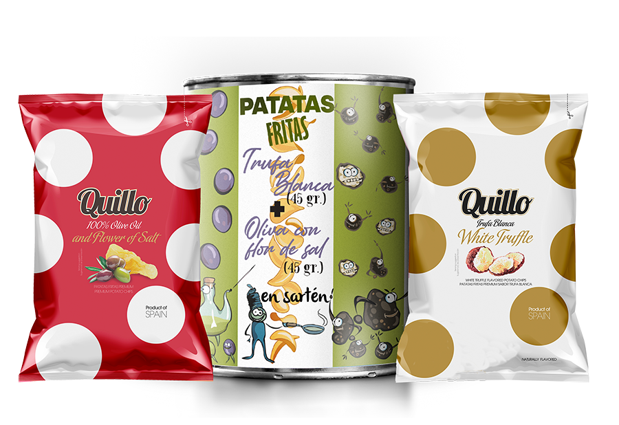 Ref.-3000 - Trufa Blanca Quillo de 45gr y Aceite de Oliva con Flor de Sal Quillo de 45gr Modificado