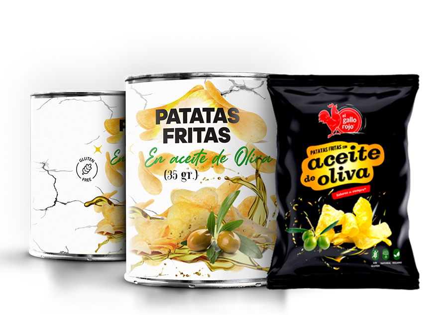 Ref.10702 - Bolsa Patatas Fritas en Aceite de Oliva de 35 gramos reducida
