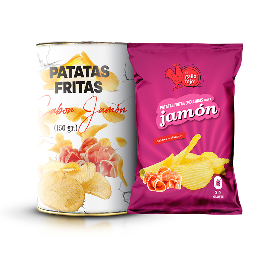Ref.10802 - Bolsa Patatas Fritas Jamón de 150 gramos reducida